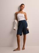 Selected Femme - Shortsit - Dark Sapphire - Slfviva Mw Shorts Noos - S...