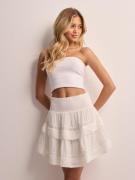 Neo Noir - Minihameet - White - Kenia S Voile Skirt - Hameet - Mini Sk...