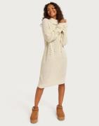 JDY - Beige - Jdynew Justy L/S Cowl Neck Dress Kn