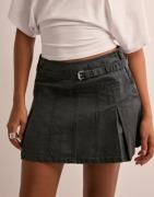 Only - Musta - Onldeen Mw Washed Coated Skirt Xt P