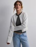 Nelly - Valkoinen - Chunky Jacket Sweat