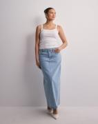 Object Collectors Item - Sininen - Objellen Mw Long Denim Skirt Noos