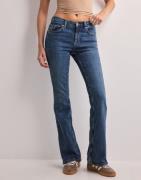 Gina Tricot - Sininen - Low waist bootcut jeans