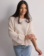 Gina Tricot - Beige - Knitted sweater