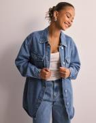 Vero Moda - Sininen - Vmnaya Oversized Denim Shirt Mix No