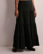 Only - Musta - Onlmay Life Maxi Skirt Jrs Noos