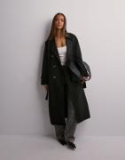 Vero Moda - Musta - Vmchloe Long Trenchcoat Ga Noos