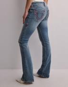 True Religion - Sininen - Becca Mid Rise Boot Cut Super T