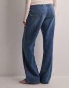 Vero Moda - Sininen - Vmkathy Hr Wide Jeans GU3215