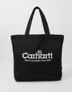 Carhartt WIP - Musta - Canvas Graphic Tote Large