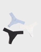 Nelly - Sininen - Lovely Feels Thong 3-pack