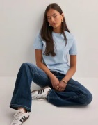 Selected Femme - Sininen - Slfmyessential Ss O-Neck Tee Noos