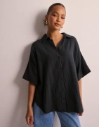 JJXX - Musta - Jxmia Ss Muslin Shirt Wvn