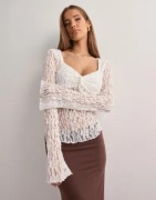 Nelly - Valkoinen - Romantic Lace Top