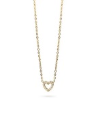 Muli Collection - Kulta - Zirconia Heart Necklace