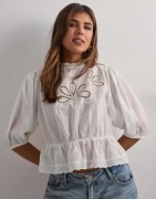 Gina Tricot - Valkoinen - Boho blouse