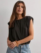 Vero Moda - Ruskea - Vmsimone O-Neck Ballon Top Jrs Exp