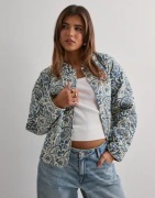 Only - Sininen - Onlhallie Quilted Jacket Otw Noos