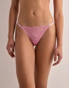 Nelly - Vaaleanpunainen - Delicate Bow Thong