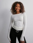 Nelly - Valkoinen - Perfect Soft LS Top