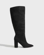 Nelly - Musta - Wide Knee High Boot