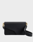 ATP ATELIER - Musta - Assisi Leather Shoulder Bag