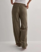 OBJECT - Vihreä - Objsanne Aline Wide Pant Noos