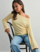 Nelly - Keltainen - Gorgeous Wide Sleeve Sweater