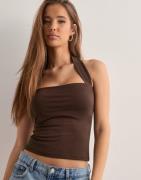 Nelly - Ruskea - Amaze Me Halterneck Top