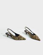 Nelly - Kuviollinen - Kitten Heel Slingback