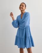 OBJECT - Sininen - Objlaila Gia L/S Re Short Dress Noo