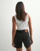 Levi's - Musta - 501 Mid Thigh Short Lunar Blac