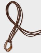 Muli Collection - Ruskea - Resin Necklace