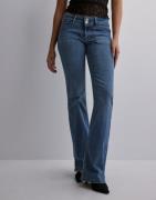 Nelly - Sininen - Low Waist Bootcut Jeans
