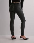 Only - Musta - onlROYAL Hw Sk Rock Coated Pim Noos