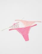 Nelly - Kuviollinen - Adore Me Thong 3-Pack