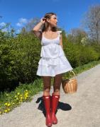 Hunter - Punainen - Original Tall Boot
