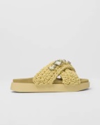 Inuikii - Keltainen - Slipper Woven Stones