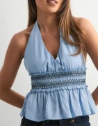 Nelly - Sininen - Lovely Halterneck Top