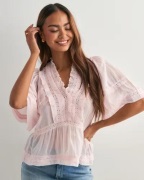 Neo Noir - Vaaleanpunainen - Evienne S Voile Top
