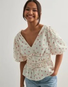 Neo Noir - Valkoinen - Sapura Fleurie Blouse