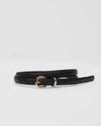 Vero Moda - Musta - Vmkatja Coated Belt Noos