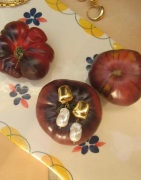 Muli Collection - Kulta - Dune Pearl Earrings