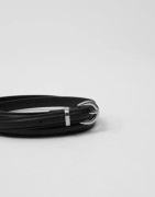 Vero Moda - Musta - Vmkatja Coated Belt Noos