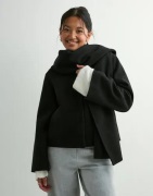 Only - Musta - Onlelba Life Scarf Jacket Cc Otw