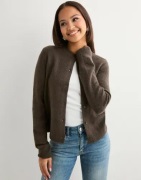 Pieces - Ruskea - Pcmalou Ls Knit Cardigan Noos Bc
