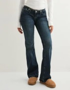 Nelly - Sininen - No Waist Bootcut Jeans