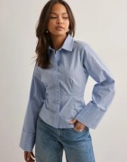 Neo Noir - Sininen - Rosa Stripe Shirt