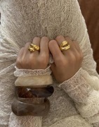 Muli Collection - Kulta - Terra Duo Ring