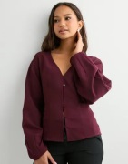 Nelly - Punainen - Shaped Button Blouse